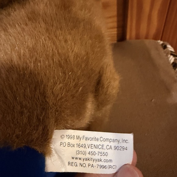 Vintage 1998 Sid The Talking Bear Plush Untested - Picture 8 of 8